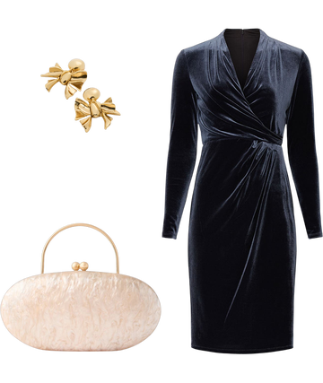 ralph lauren grey velvet dress Grey Velvet Dress by Lauren Ralph Lauren