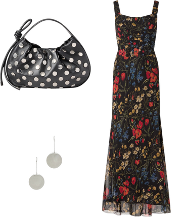 polo ralph lauren floral corset chiffon maxi dress POLO RALPH LAUREN Floral Corset Chiffon Maxidress