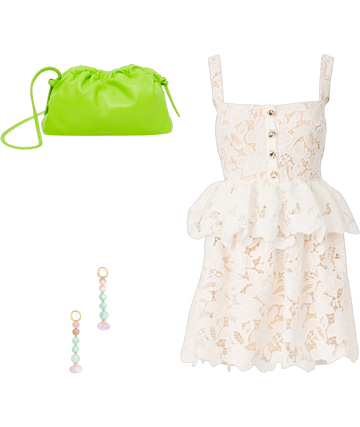 white lace dress polyvore Amazon.com: Little Girls 2T-6X Ivory Lace Overlay A-Line Dress (5, Ivory):  Clothing, Shoes & Jewelry