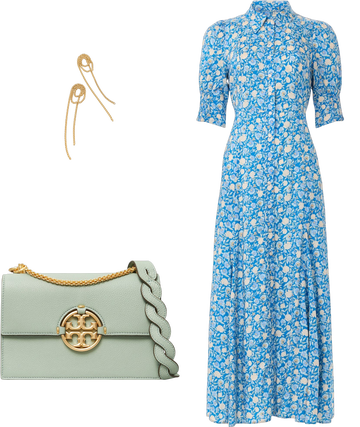 rixo bloom shirt dress Rixo Bloom Shirt Dress