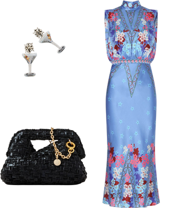 saloni sakura falls fleur midi dress SALONI Fleur Midi Dress in Sakura Falls