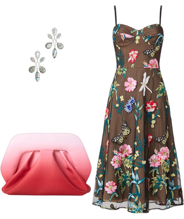 dress the population carlita Carlita Dress
