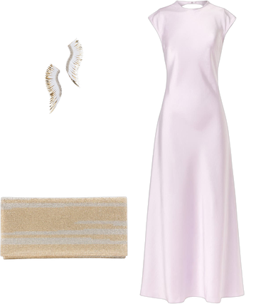 bardot peggy a line slip dress Peggy A-Line Slip Dress In Soft Lilac, RP -