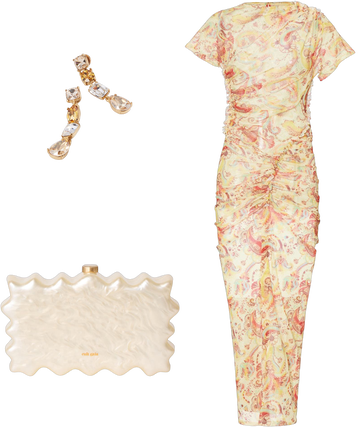 atlein paisley midi dress Paisley Midi Dress