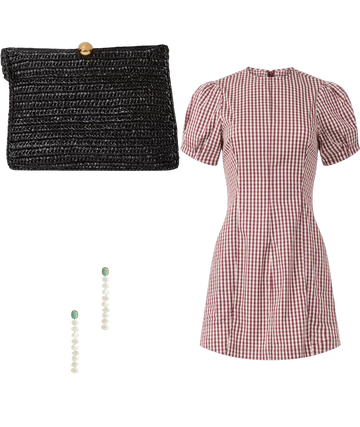 weworewhat short sleeve fit & flare mini dress Muscle Tank Snake Print Mini Dress Cider / Xs