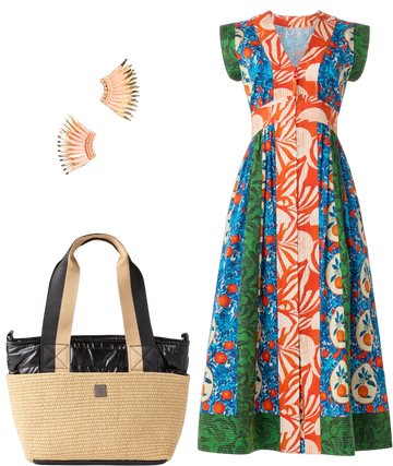hunter bell april dress orange grove Hunter Bell April Dress