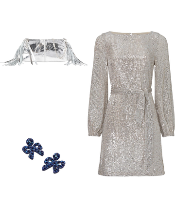 alexia admor belted sequin dress Belted Sequin Dress by Alexia Admor