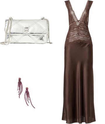 ronny kobo nalla lace silk maxi dress Ronny Kobo