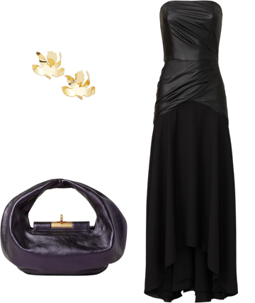 shoshanna faux leather pratt dress Faux Leather Pratt Dress by Shoshanna