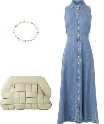 veronica beard fuller sleeveless denim midi dress reviews Fuller Sleeveless Denim Midi Shirtdress (Women)