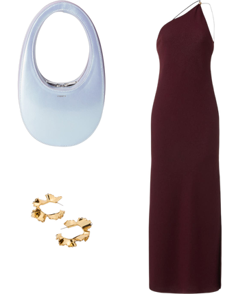 vince one shoulder jewel sphere dress Vince One Shoulder Jewel Sphere Dress