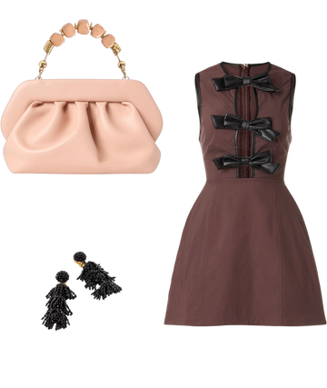 vegan leather piped peplum mini dress Little Black Dress - Vegan Leather Dress - Peplum Dress - $44.00