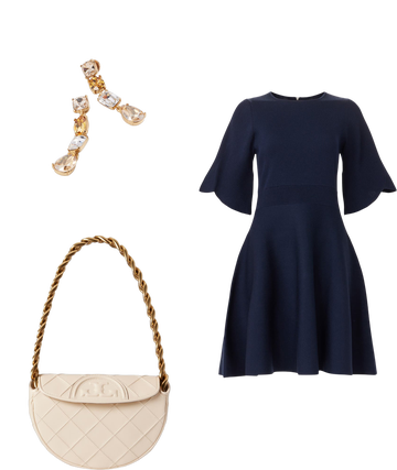 ted baker caddy fit and flare dress Styling a Ted Baker Pink Fit and Flare Dress Two Ways