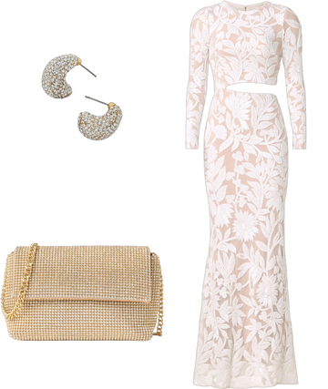 dress the population candace gown Candace Gown
