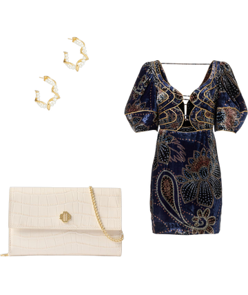 blue floral glam scarf velvet mini dress Floral Glam Scarf Blue Velvet Mini Dress  Hemline The Woodlands