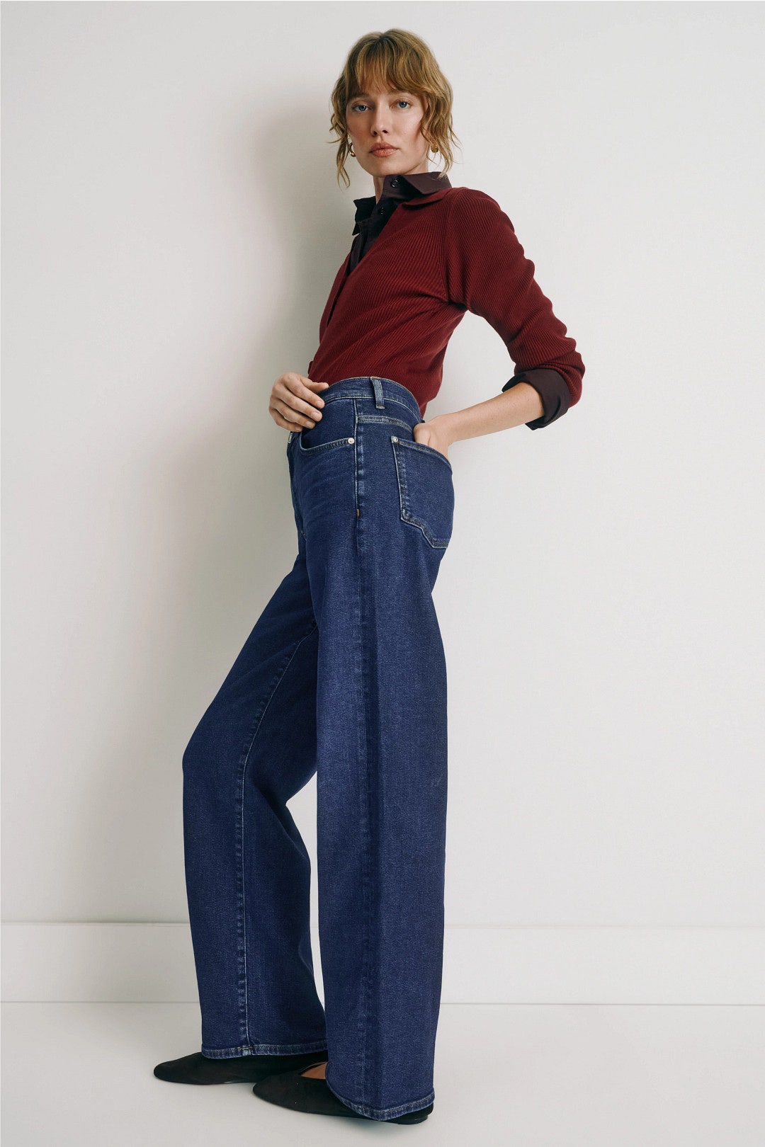 Stovepipe Straight Leg Jeans by 7 For All Mankind 1