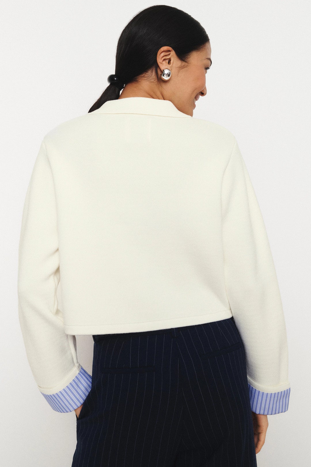 Knit Shirt Jacket by Sandro 2