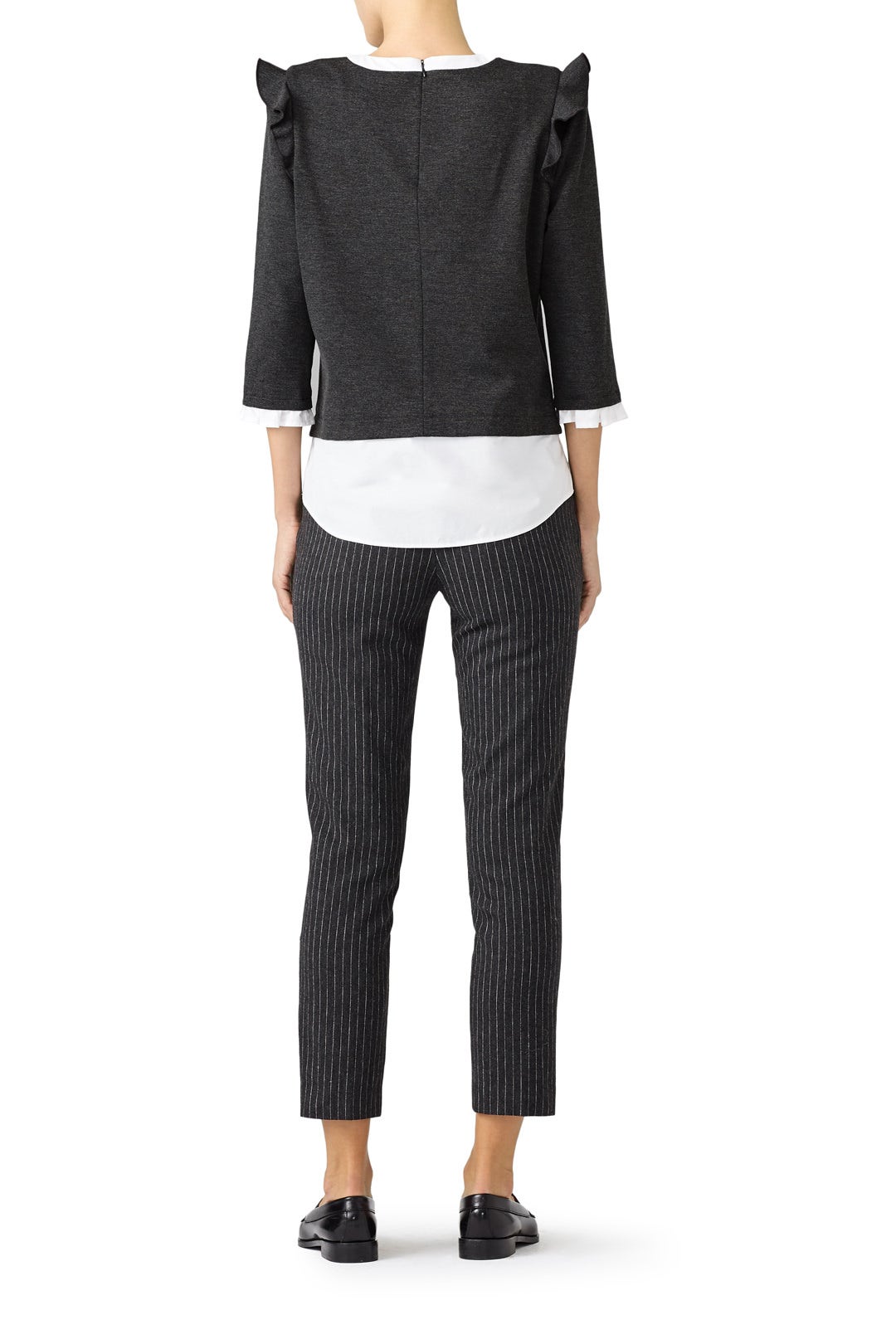 Ruffle Layered Top by Slate & Willow 2