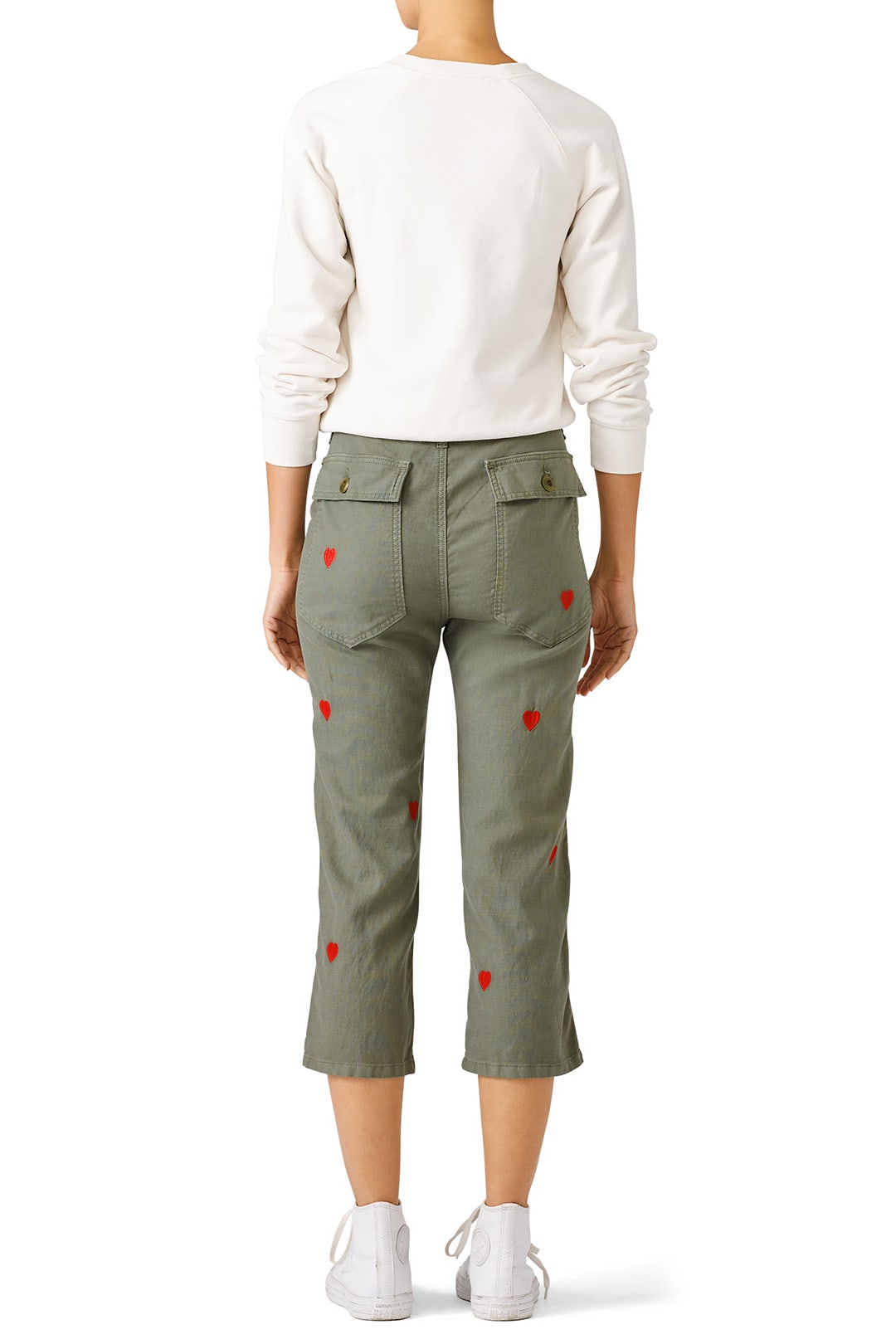 The Straight Leg Amy Pant by The Great. 1