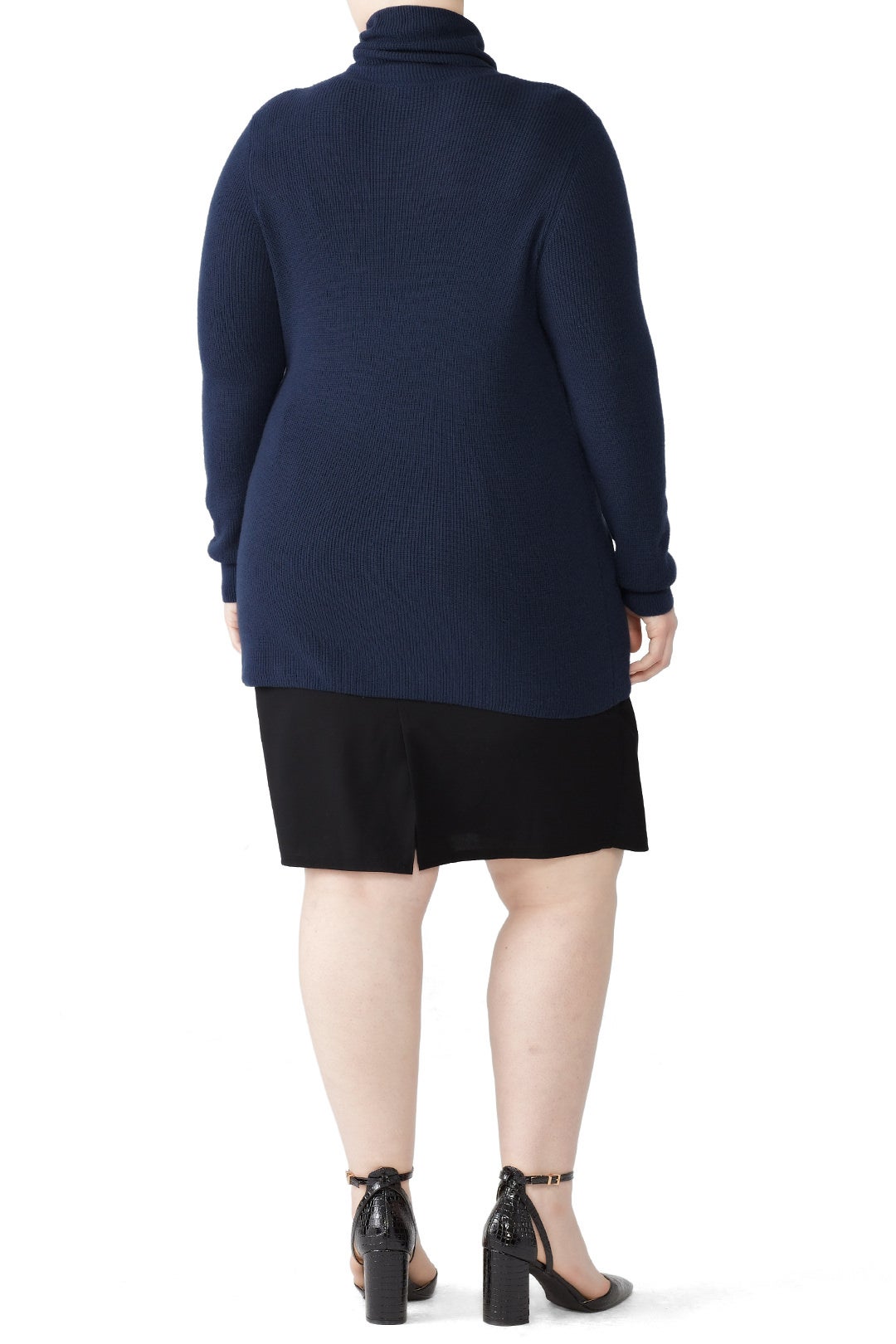 Navy Aso Ribbed Turtleneck by Universal Standard 1