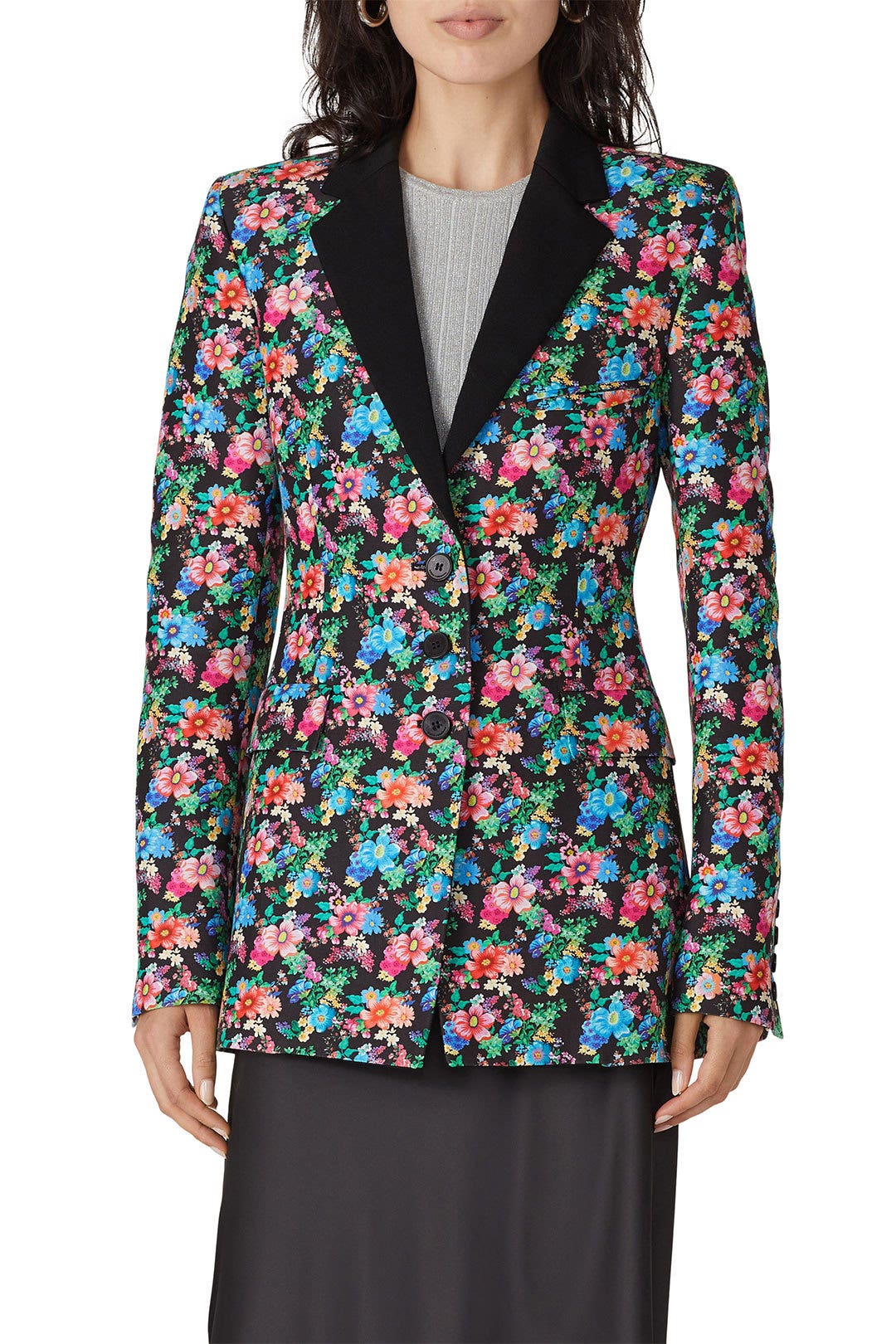 Floral Print Blazer by Rabanne 1