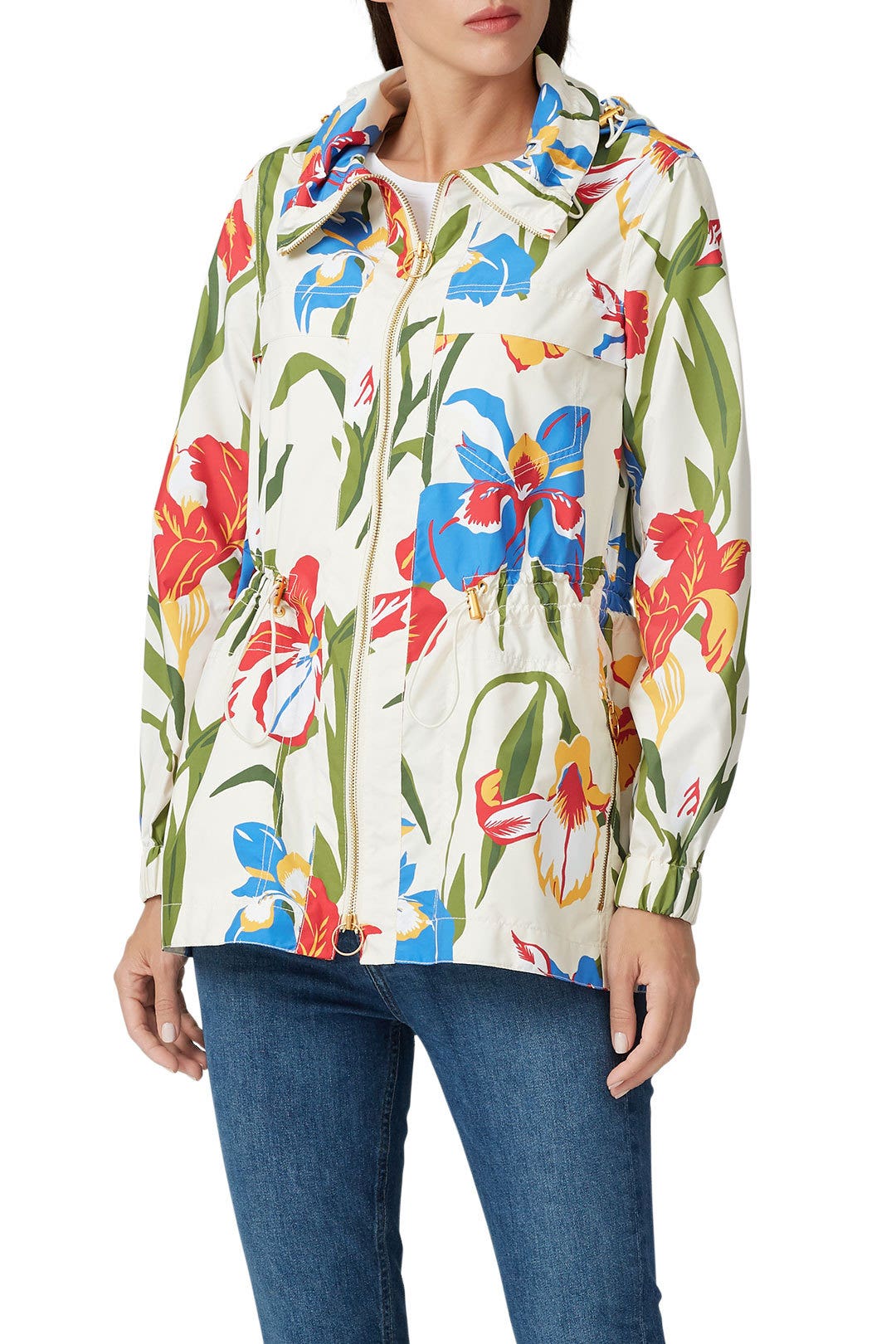 Painted Iris Amanda Jacket by Tory Burch 1
