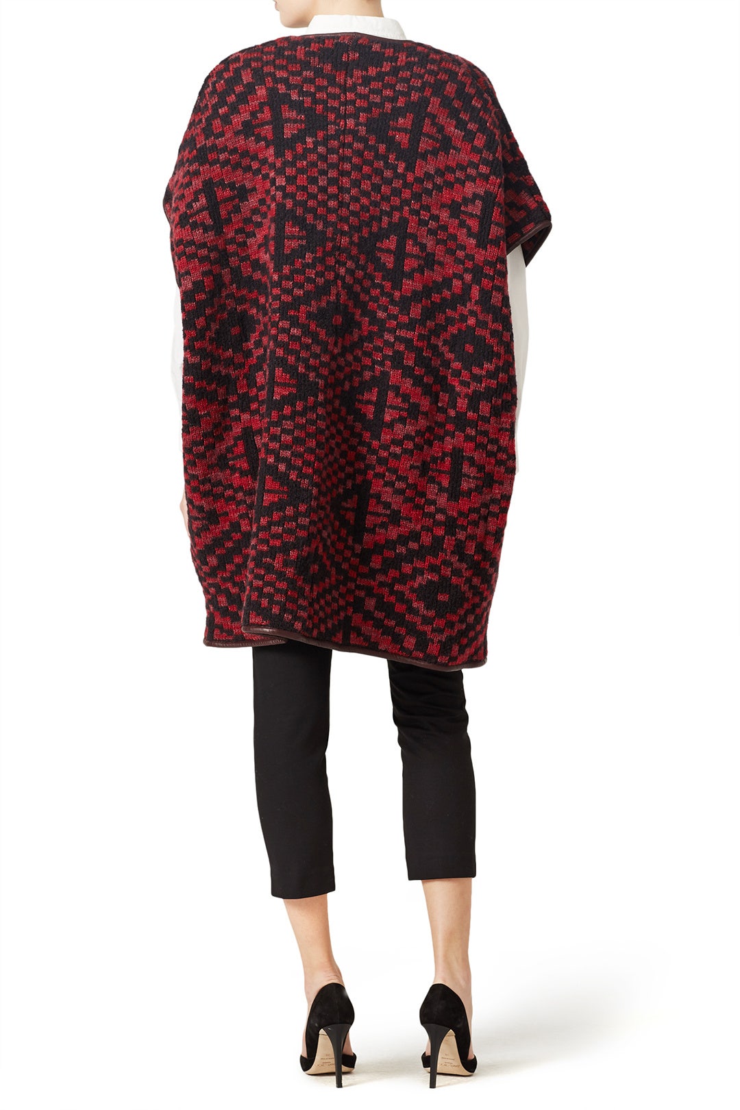 Checkered Buckle Sweater by Parker 2