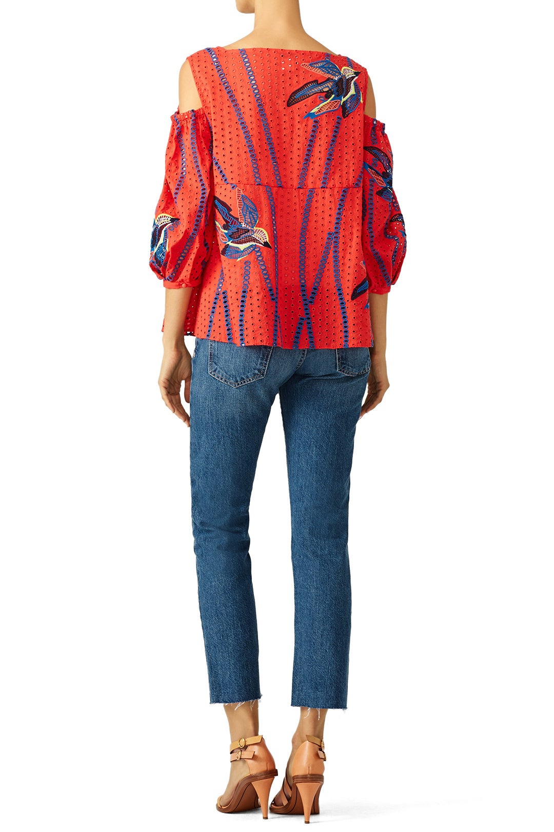 Red Elien Top by Tanya Taylor 1