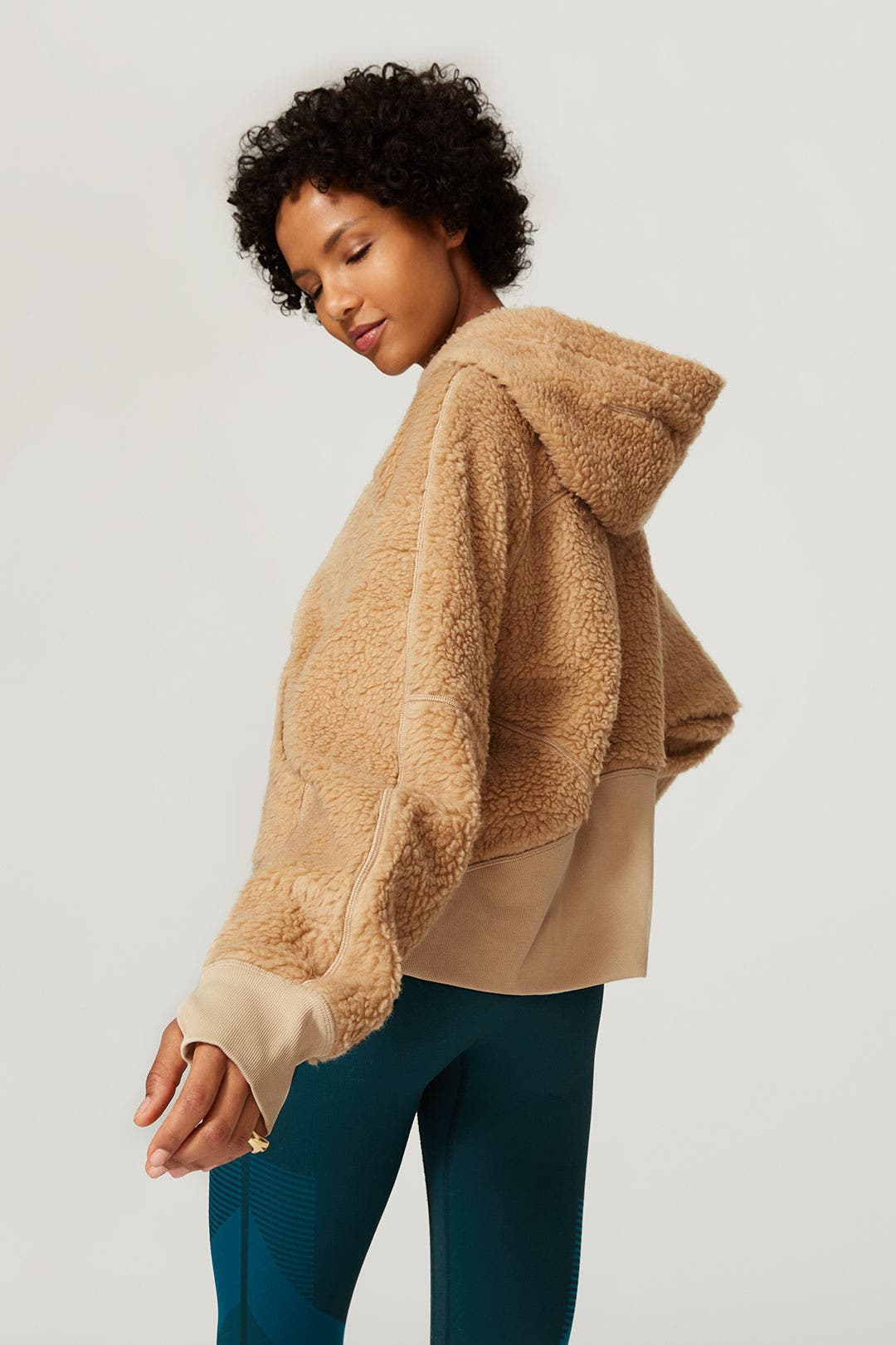 Scuba Oversized Sherpa Half Zip by Lululemon | Rent the Runway