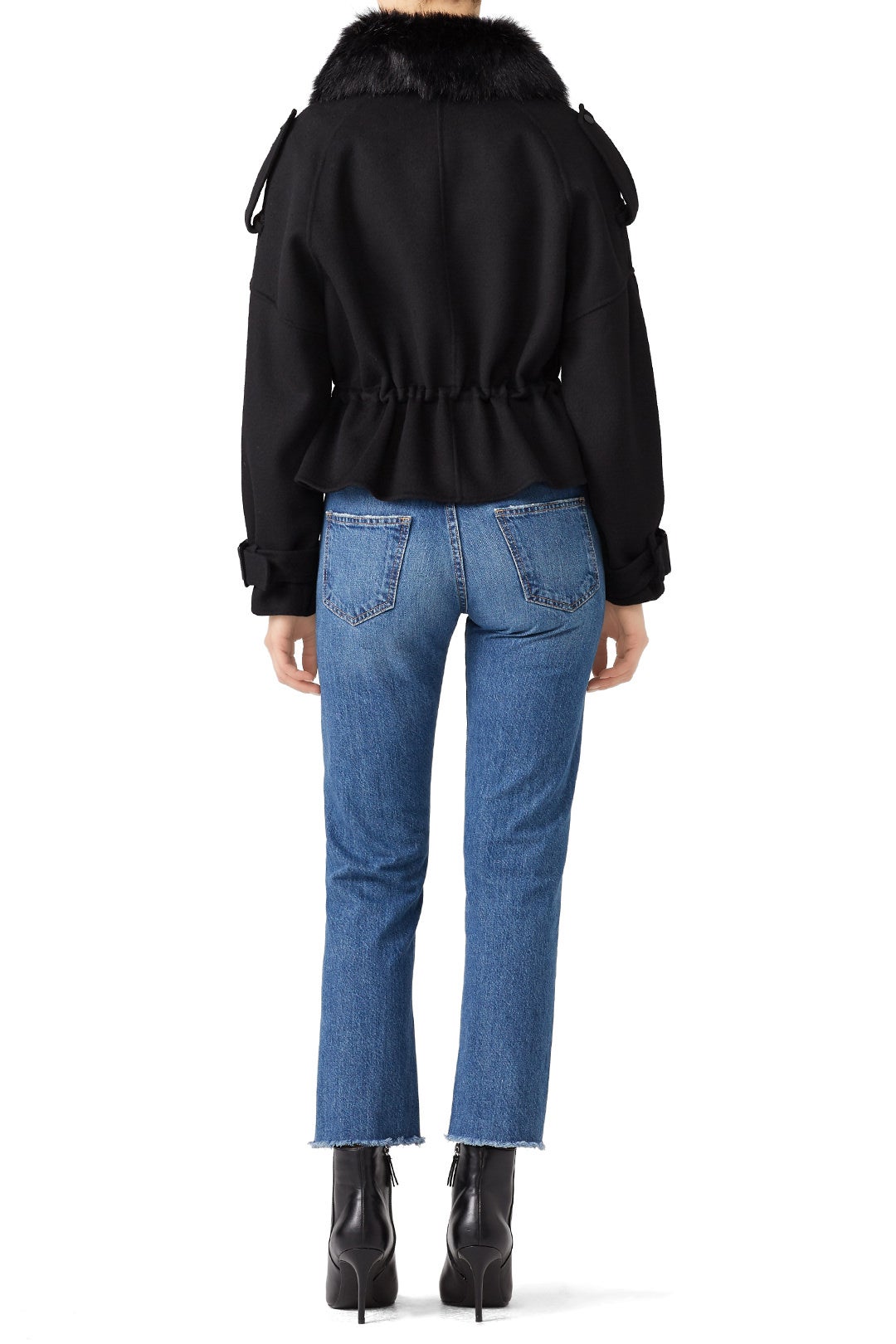 Black Tate Jacket by Ramy Brook 1