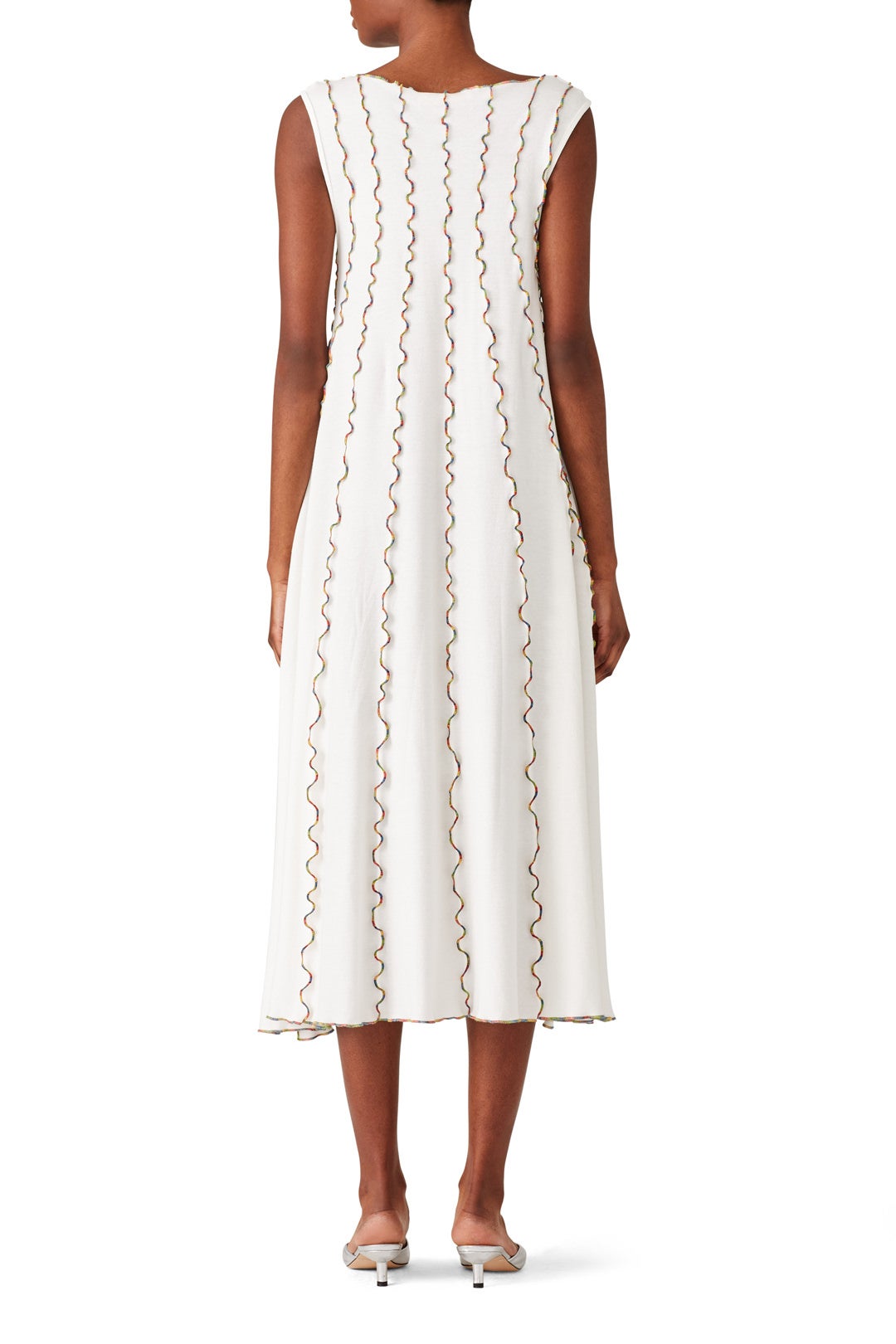 Cloudy White Midi Dress by See by Chloé 1