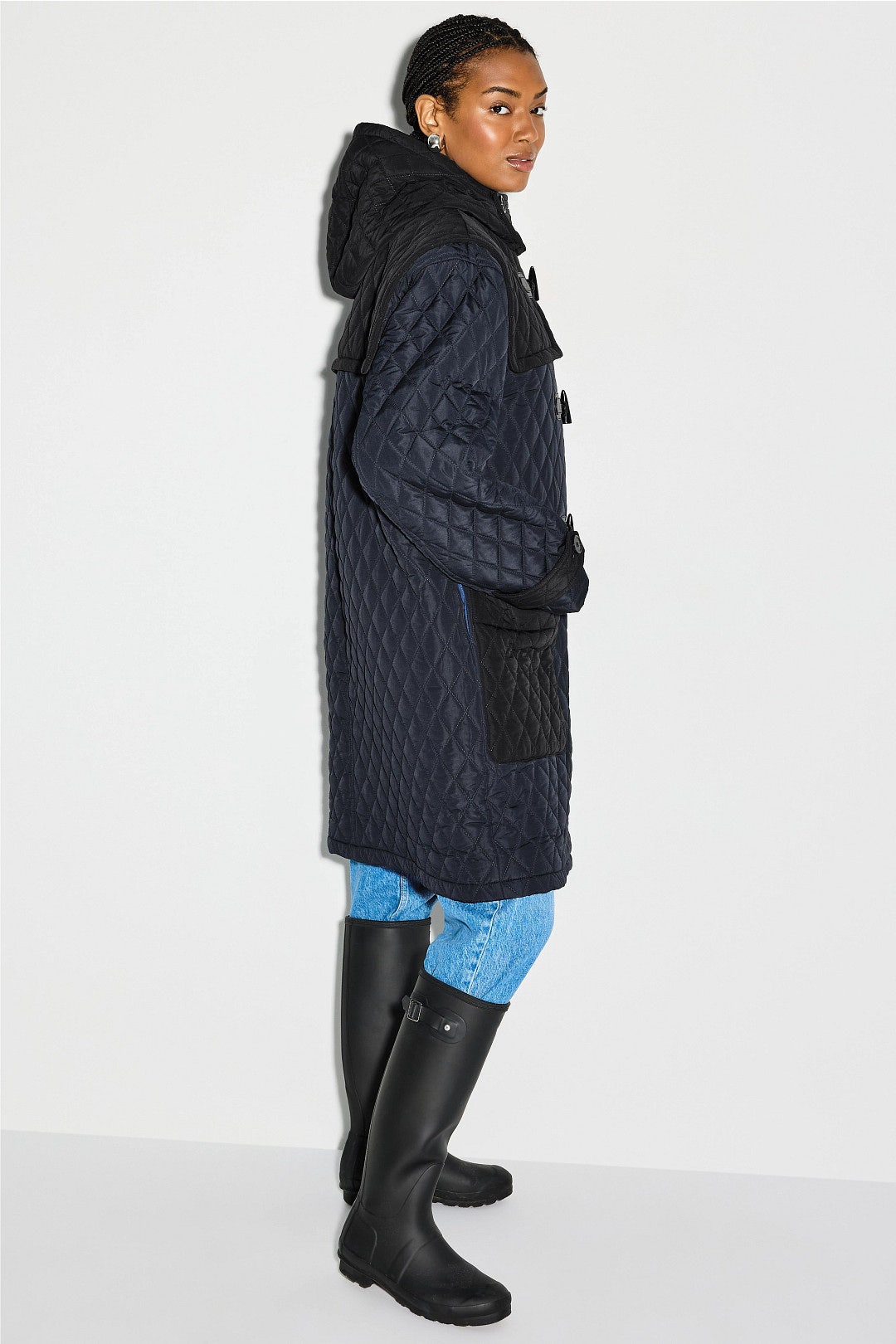 Quilted Duffel Coat by Stella Nova 1