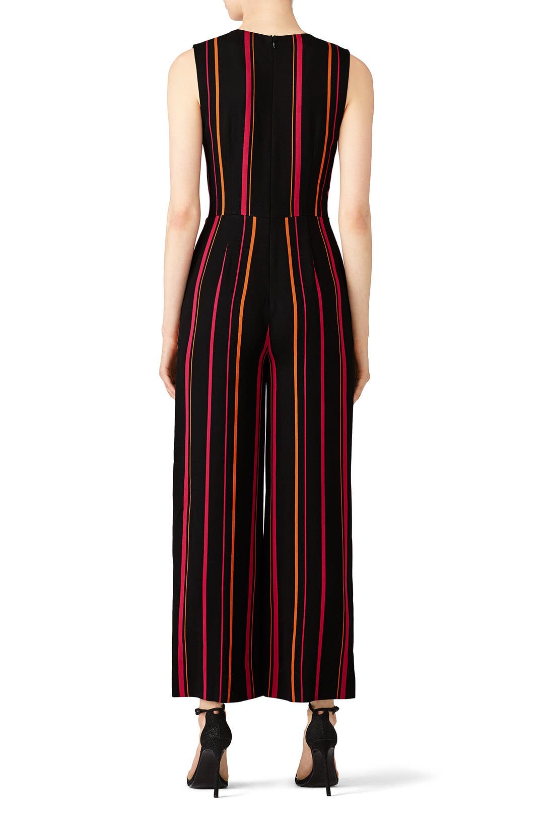 Striped Crossover Jumpsuit by Diane von Furstenberg 1