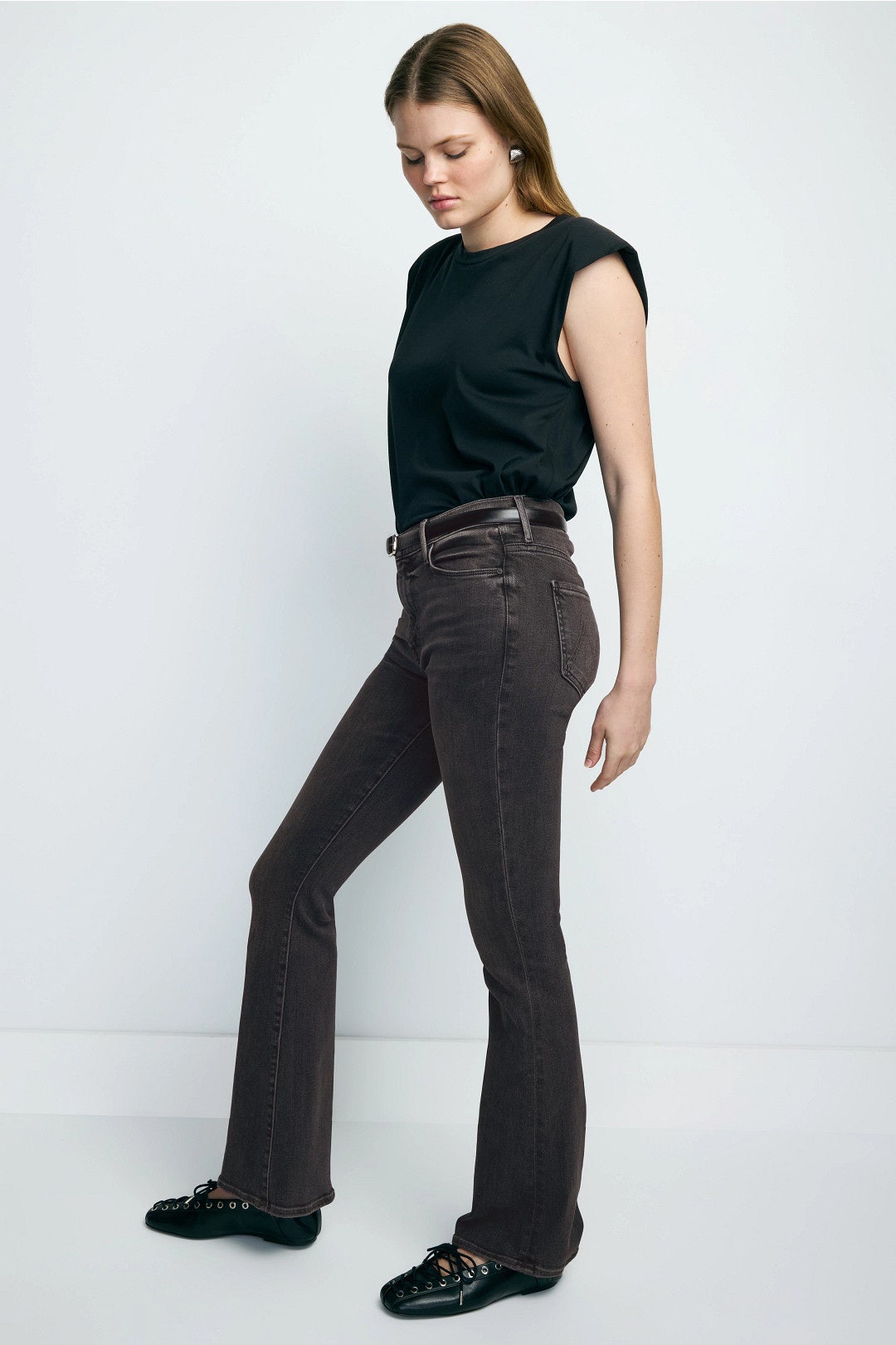 Faded Weekender Flare Jeans