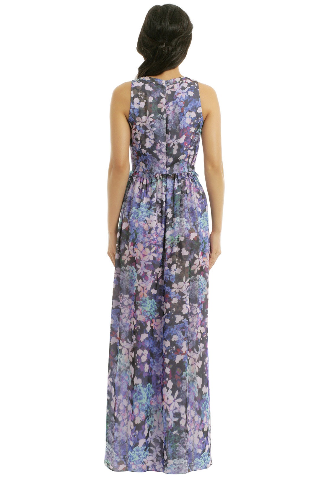 Hydrangea Garden Maxi by Shoshanna 1