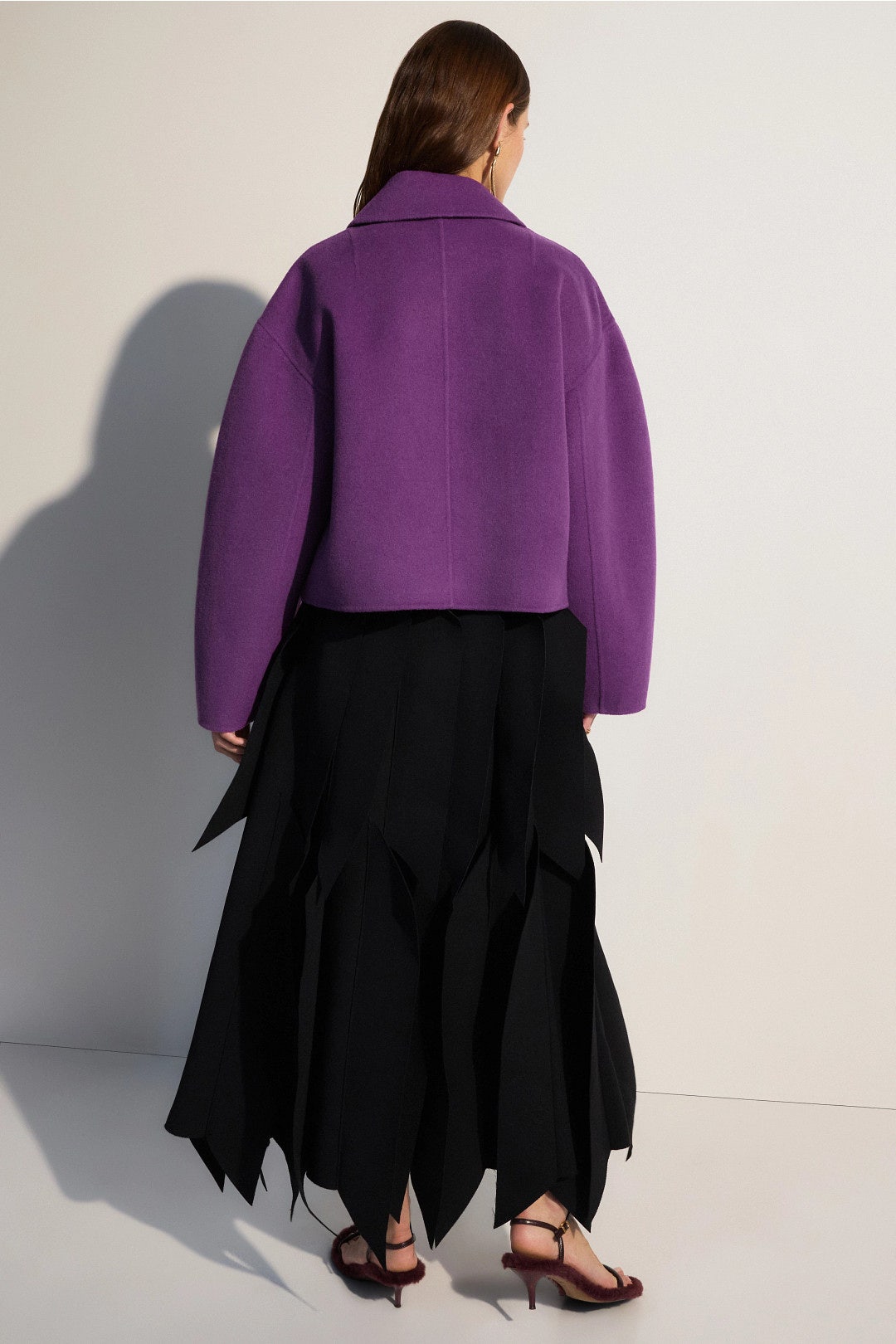 Marta Double Faced Wool Cropped Jacket by Ulla Johnson 2
