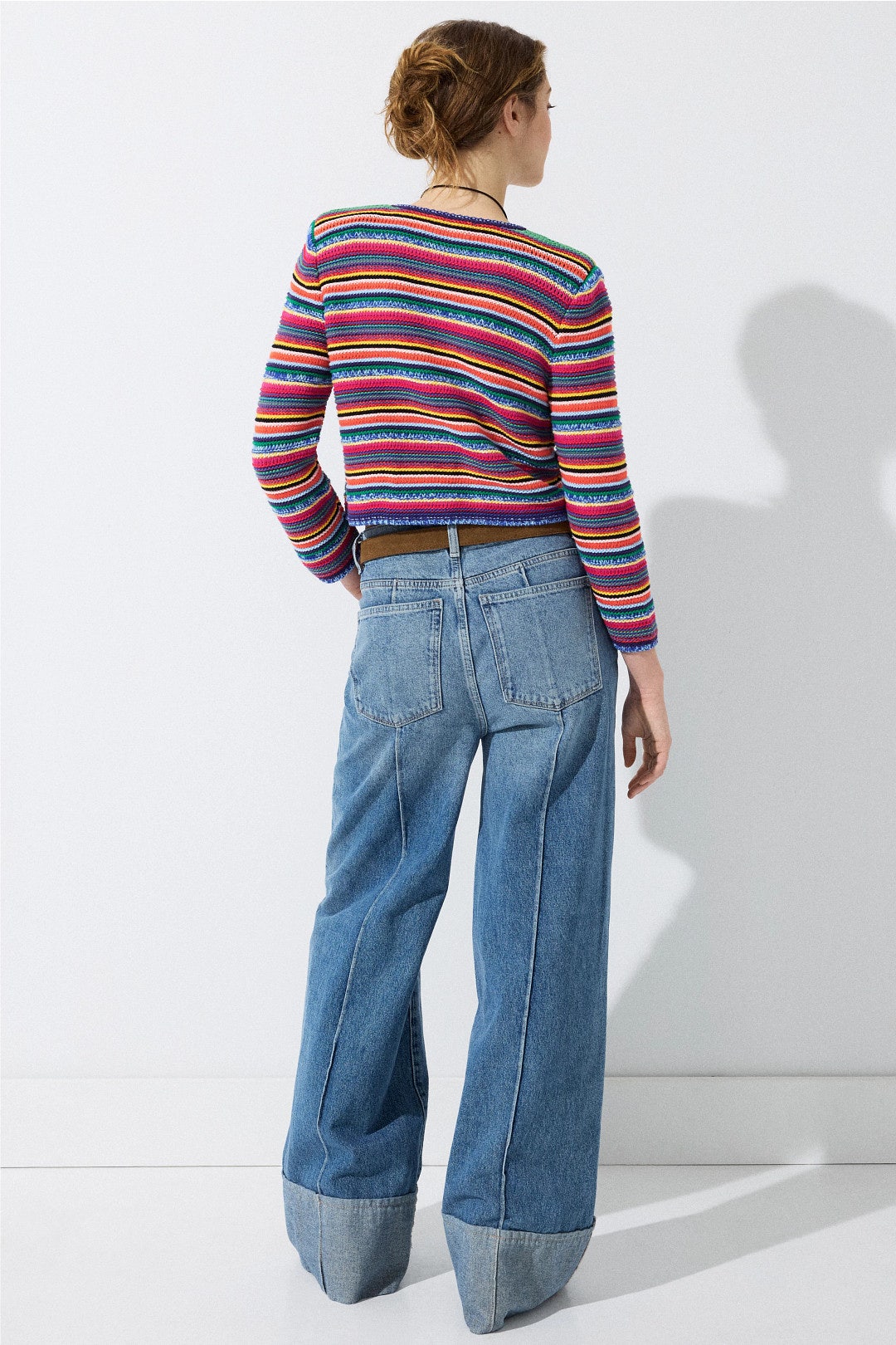 Fanny Striped Cardigan by ba&sh 2