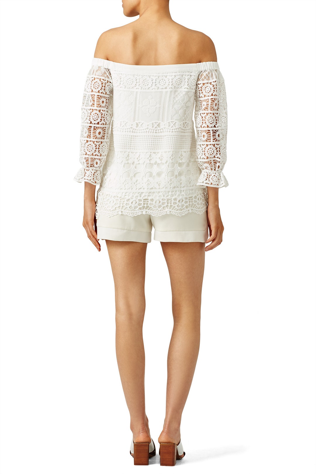 Shilla Off Shoulder Lace Top by Greylin 1