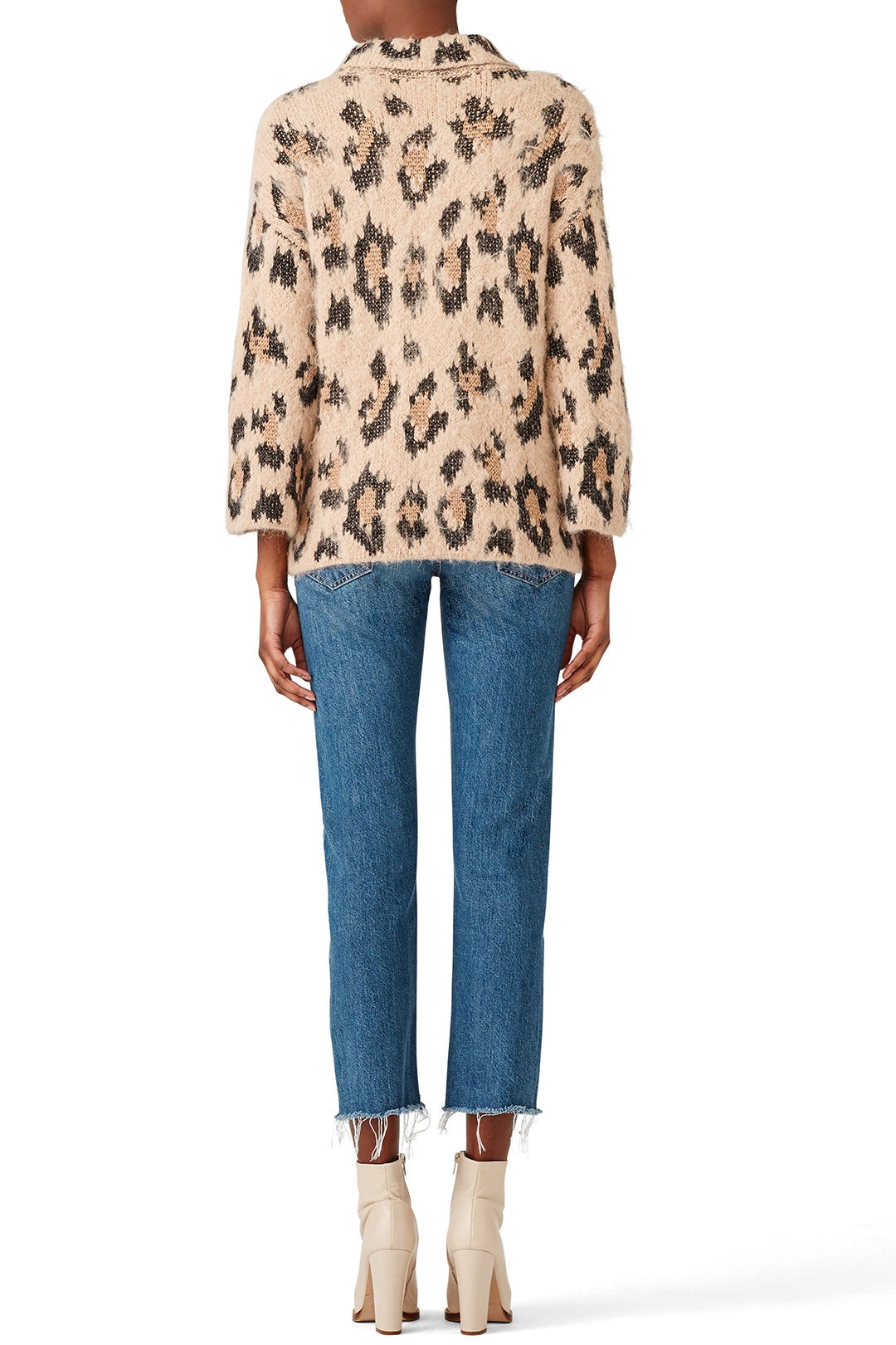 Leopard Chunky Sweater by kate spade new york 2