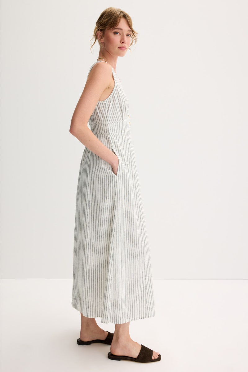 Striped Knit Maxi Dress by Sandro | Rent the Runway Striped Knit Maxi Dress by Sandro | Rent the Runway