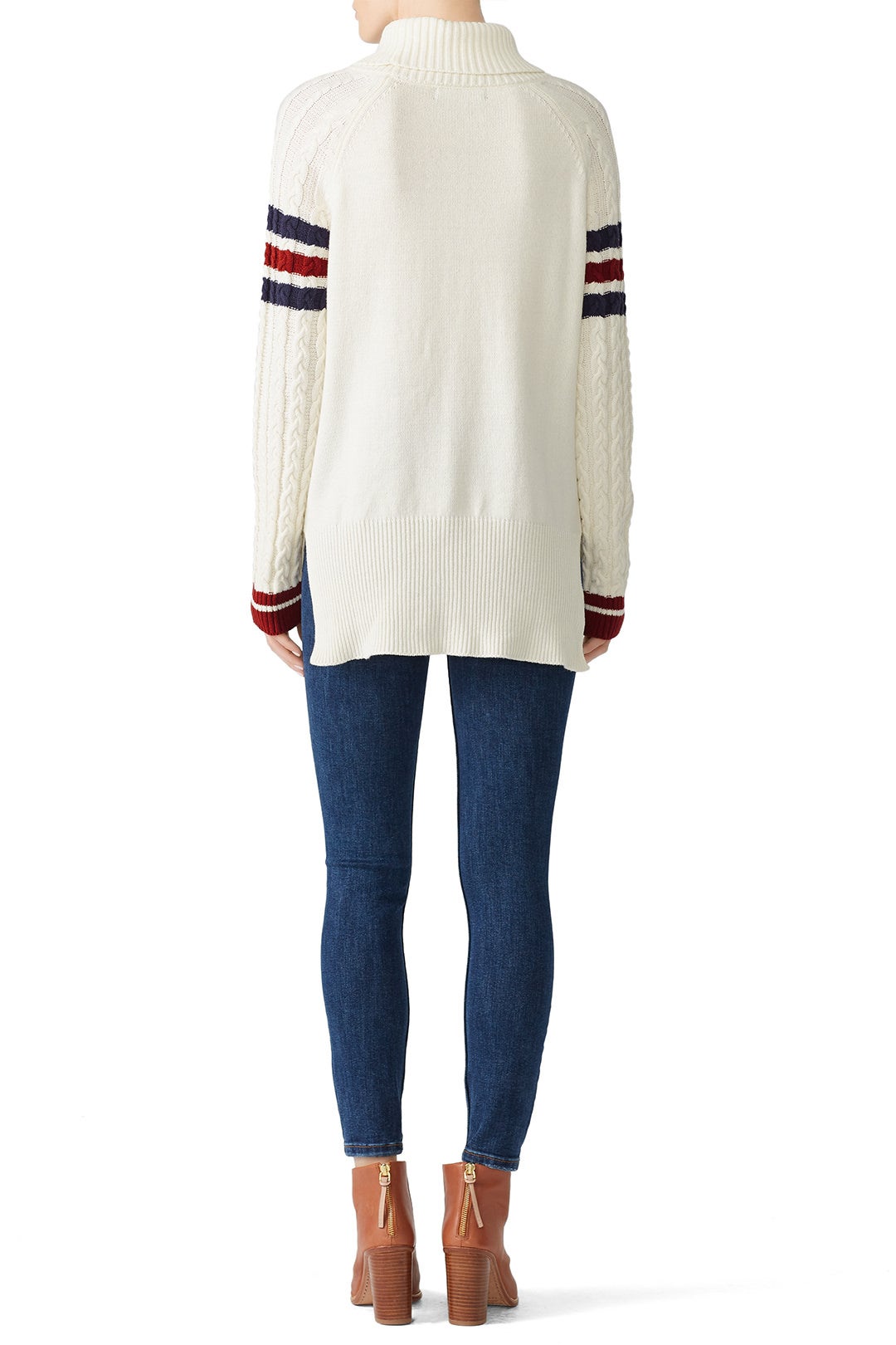 Ivory Cable Knit Sweater by Slate & Willow 2