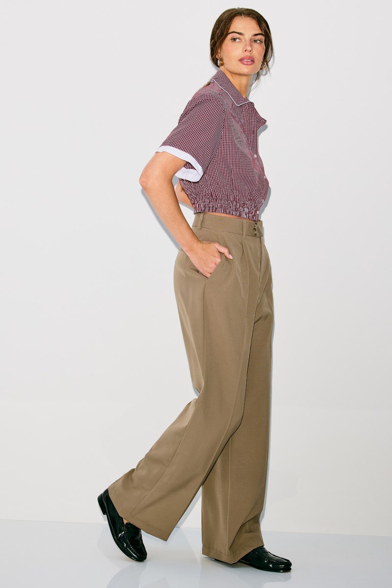 Short Checkered Shirt by Claudie Pierlot - Photo 1