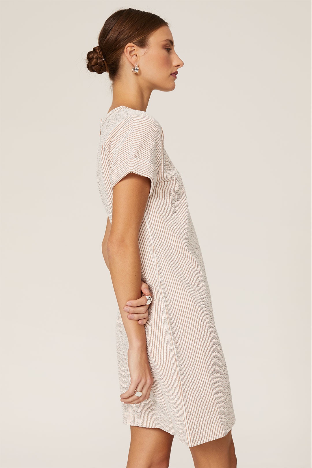 Textured Stripe Dress by Club Monaco 1