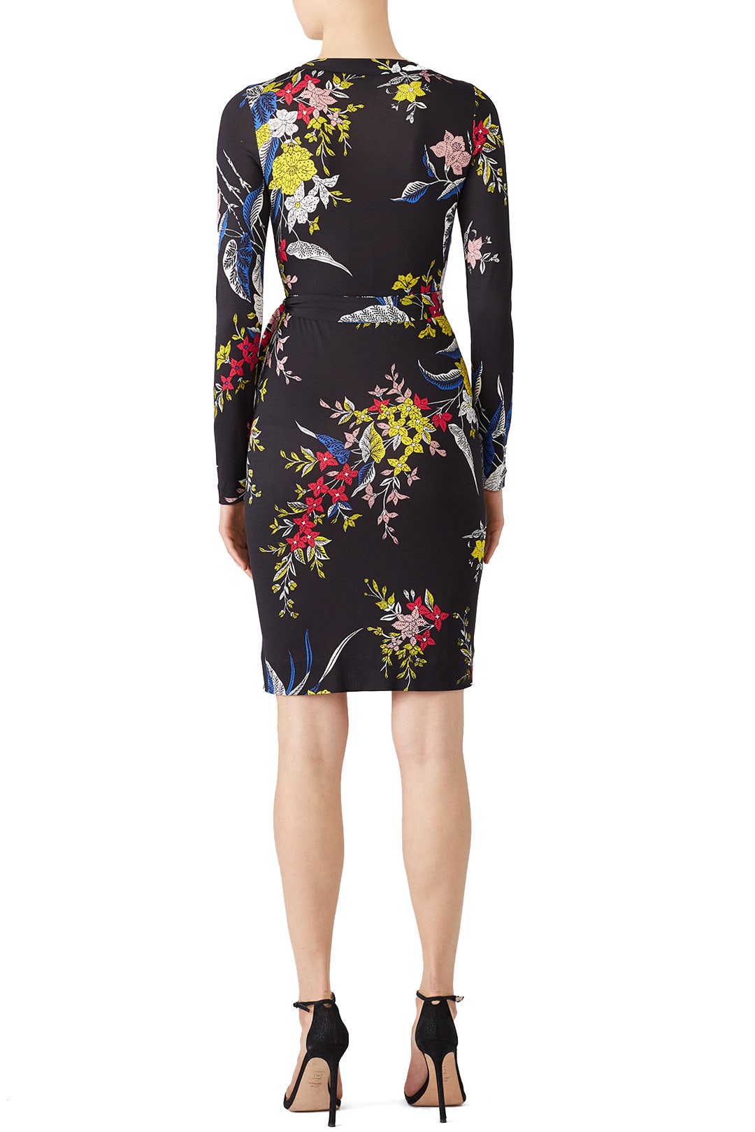 Julian Banded Wrap Dress by Diane von Furstenberg 2