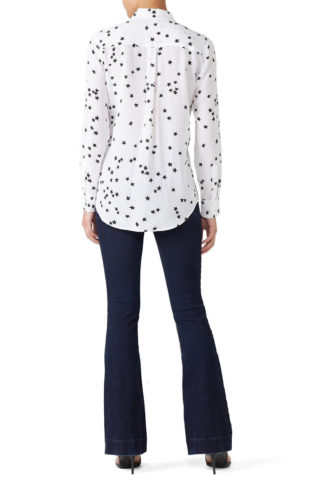 Stars Slim Signature Shirt by Equipment 1