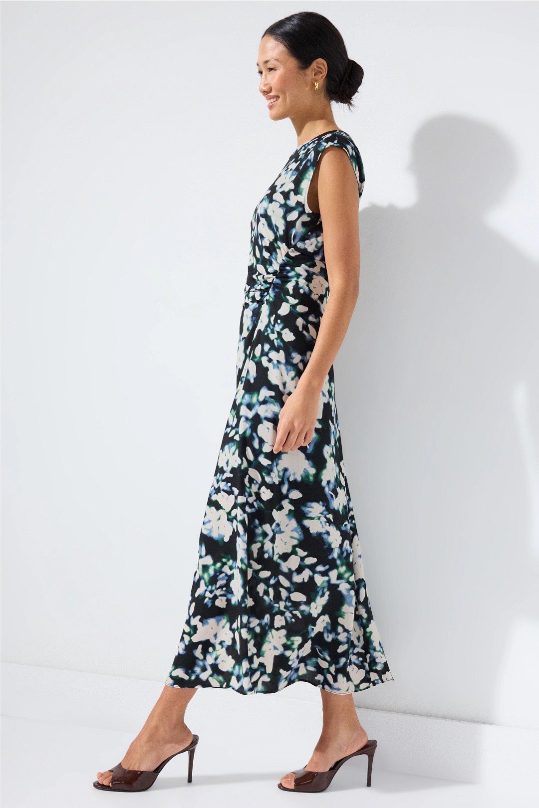 Cap Sleeve Midi Dress by Luxely 1