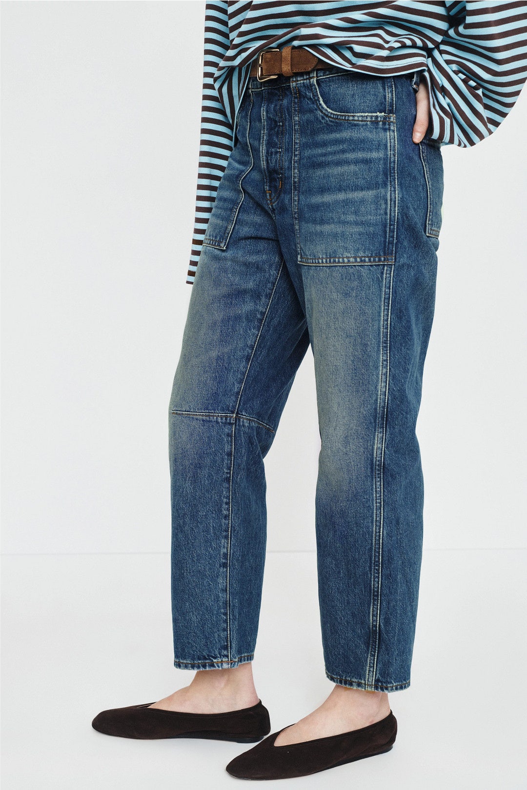 Military Darted Barrel Jeans by Madewell 1