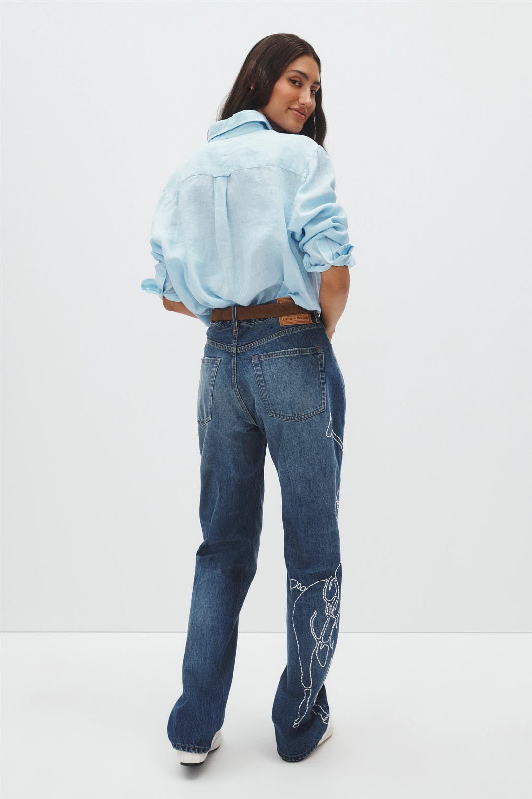 3X1 Rigid Denim Woven Straight Jeans by Polo Ralph Lauren | Rent