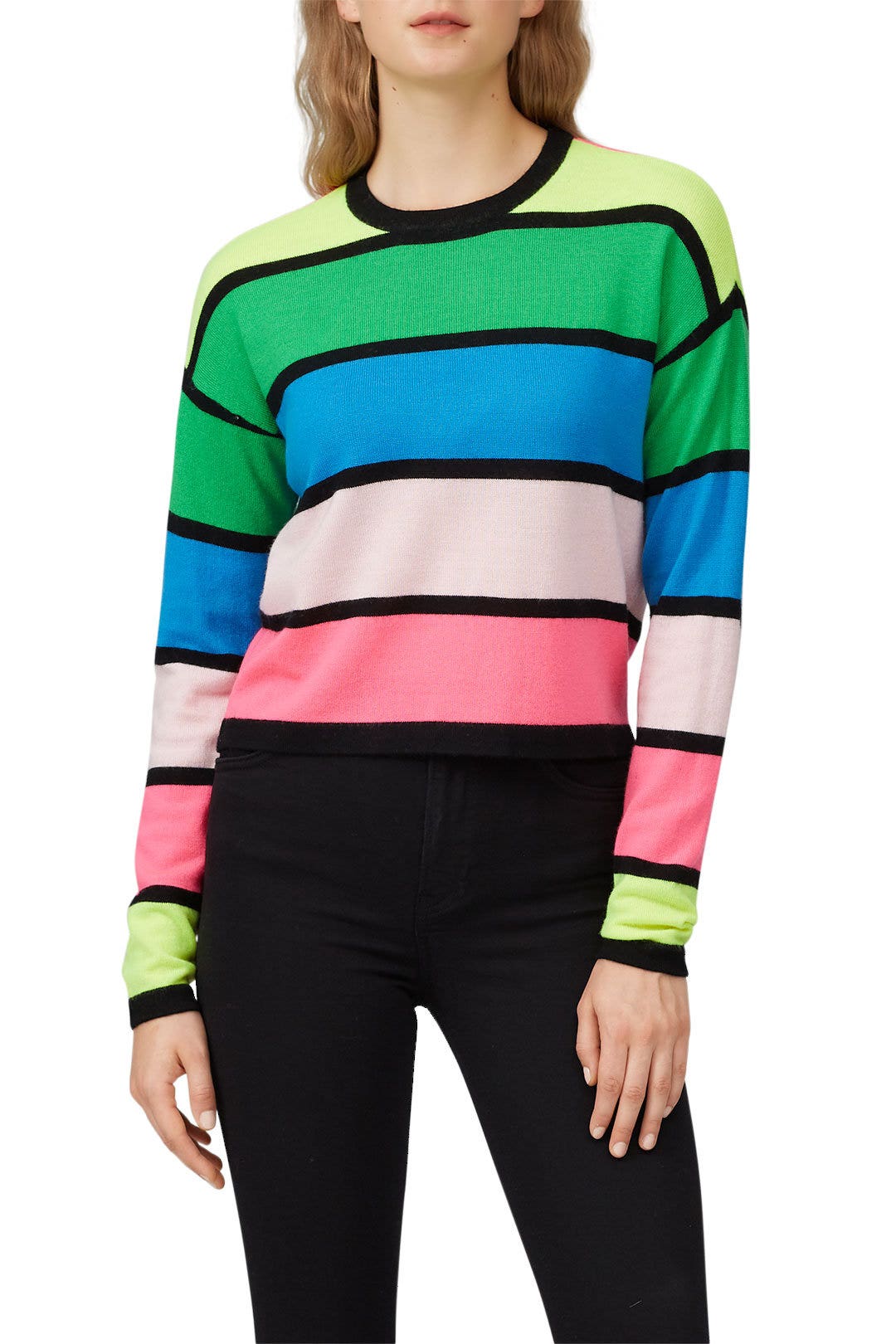 Multi Combo Stripe Sweater by Threads of PRVLG 1