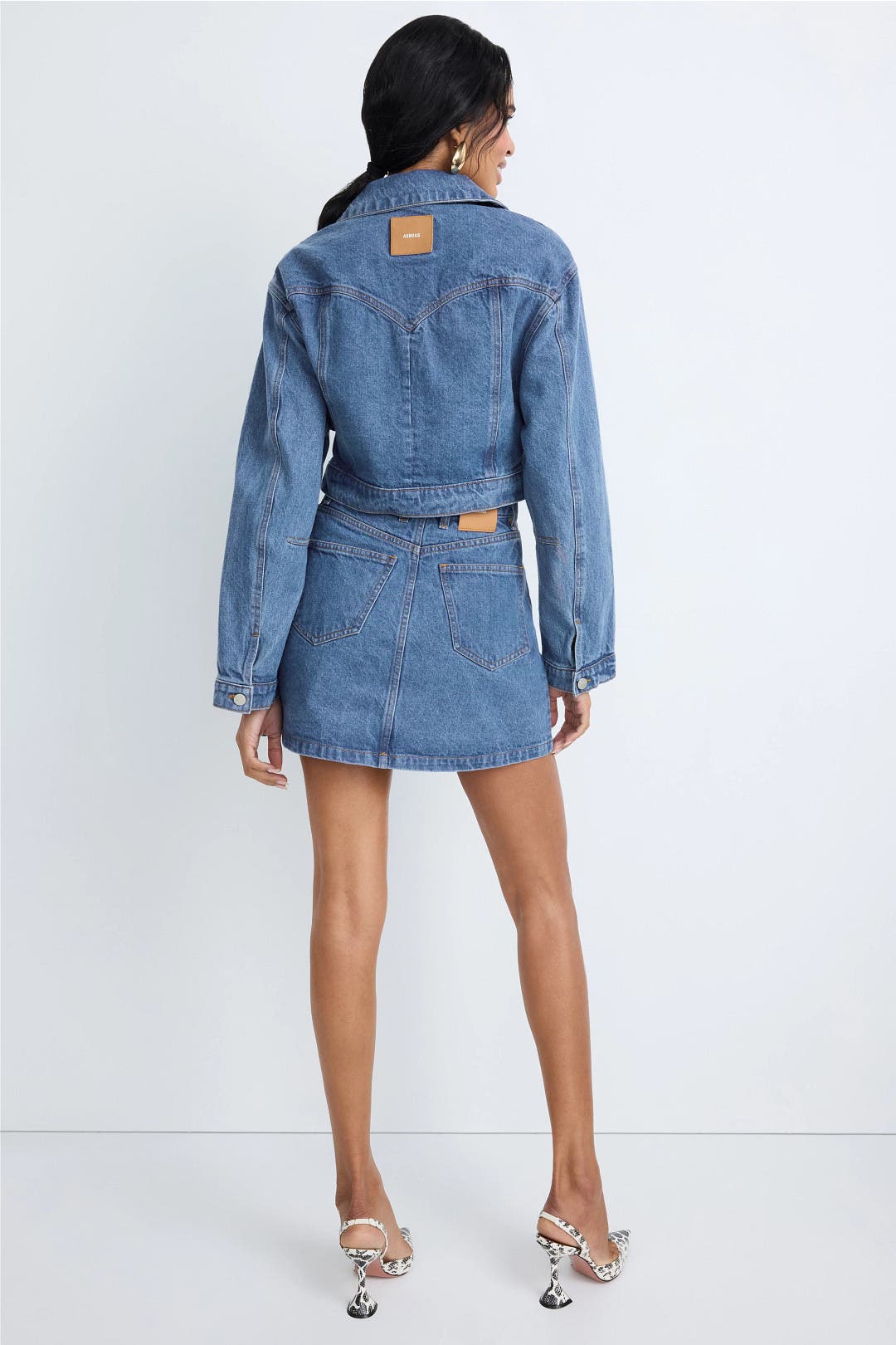 Mercer Cropped Jacket by AKNVAS | Rent the Runway